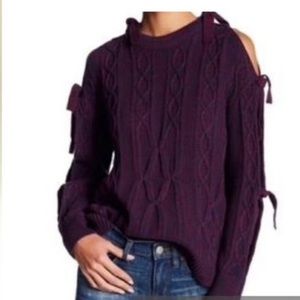 PROJECT NAADAM Sweater Ties On Arms Size Small